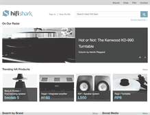 Tablet Screenshot of hifishark.com